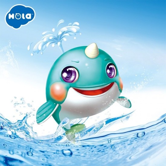 Jucarie pentru baita - Balenuta luminoasa