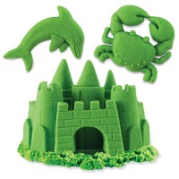 Nisip kinetic 900 grame verde Kinetic Sand
