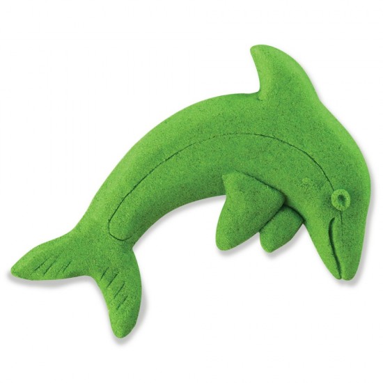 Nisip kinetic 900 grame verde Kinetic Sand