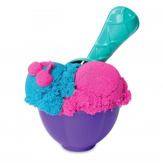 Set creativ Kinetic Sand - Masina de inghetata