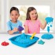 Set nisip kinetic complet albastru Kinetic Sand 