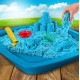 Set nisip kinetic complet albastru Kinetic Sand 