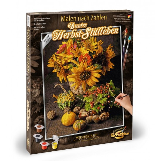 Kit pictura pe numere Schipper - Culorile toamnei