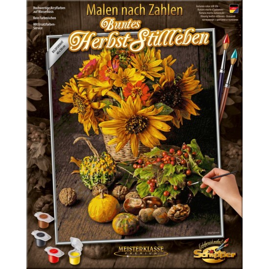Kit pictura pe numere Schipper - Culorile toamnei
