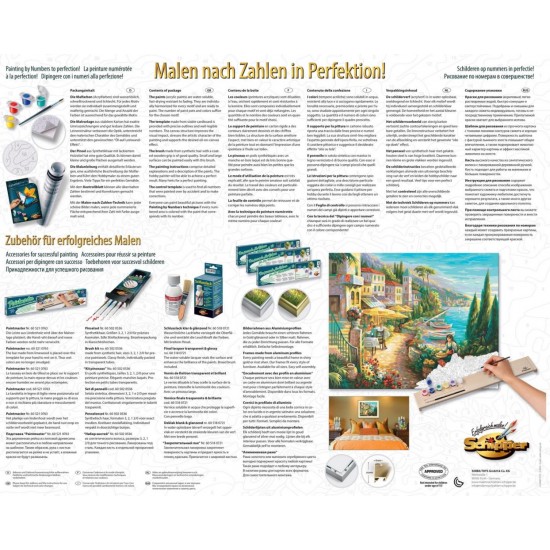 Kit pictura pe numere Schipper - Frumoasa Italie