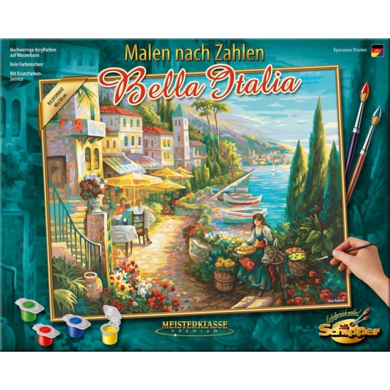 Kit pictura pe numere Schipper - Frumoasa Italie