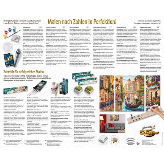 Kit 3 tablouri pictura pe numere Schipper - In Venetia pe canale