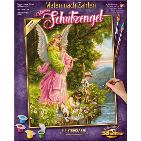 Kit pictura pe numere Schipper - Ingerul nostru pazitor