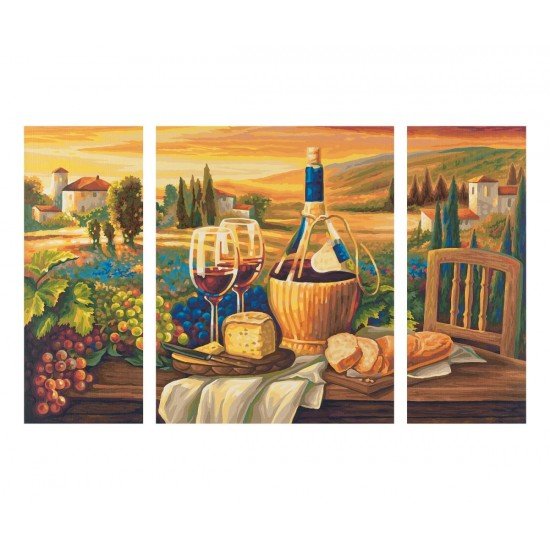 Kit 3 tablouri pictura pe numere Schipper - La dolce vita
