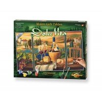 Kit 3 tablouri pictura pe numere Schipper - La dolce vita