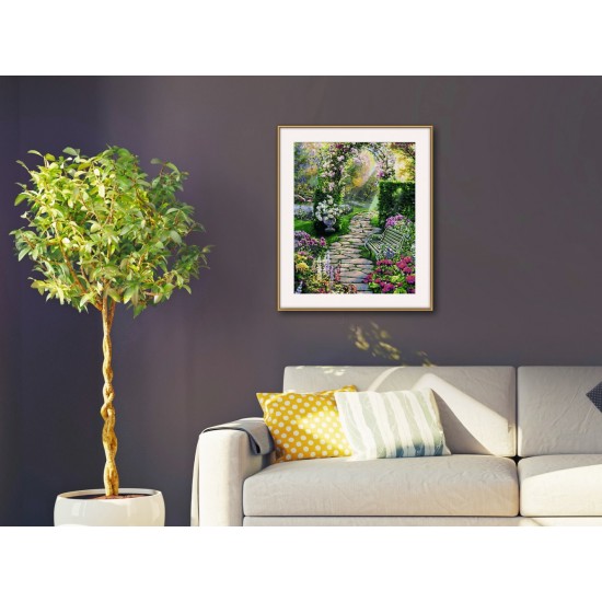 Kit pictura pe numere Schipper - O gradina fermecatoare