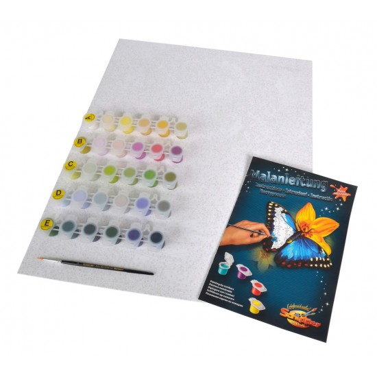 Kit pictura pe numere Schipper - O gradina fermecatoare