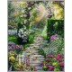 Kit pictura pe numere Schipper - O gradina fermecatoare