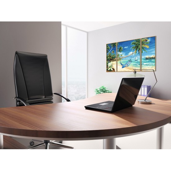 Kit 3 tablouri pictura pe numere Schipper - Pe plaja