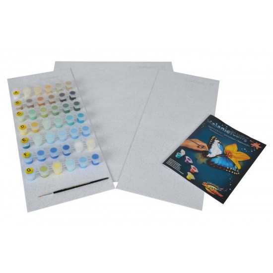 Kit 3 tablouri pictura pe numere Schipper - Pe plaja