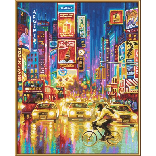 Kit pictura pe numere Schipper - Times Square New York