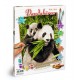 Kit pictura pe numere Schipper - Ursuletii Panda