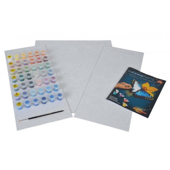 Kit 3 tablouri pictura pe numere Schipper - Viata marina