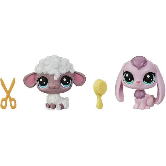 Salonul de frumusete cu doua animalute si accesorii Littlest Pet Shop