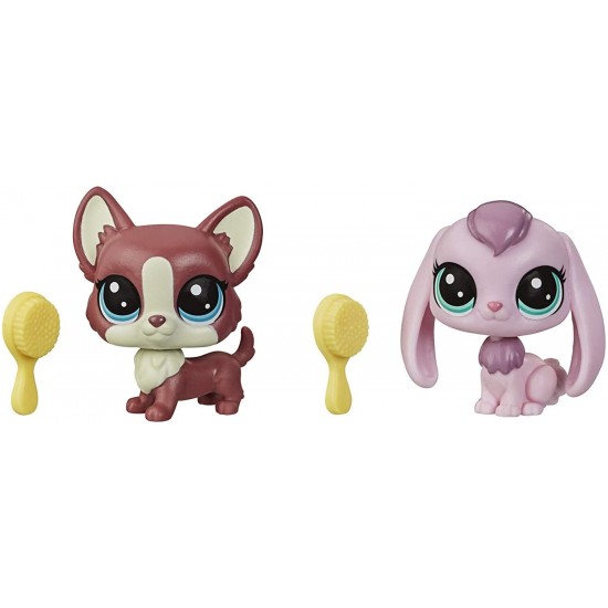 Salonul de frumusete cu doua animalute si accesorii Littlest Pet Shop