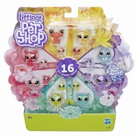 Set 16 figurine Littlest Pet Shop Floare