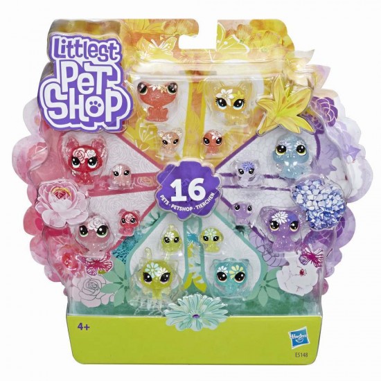 Set 16 figurine Littlest Pet Shop Floare