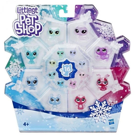 Set 16 figurine Littlest Pet Shop - Tinutul de Gheata