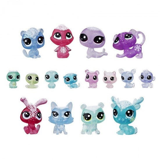 Set 16 figurine Littlest Pet Shop - Tinutul de Gheata