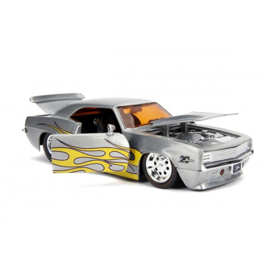 Macheta metalica Chevy Camaro 1969 scara 1:24
