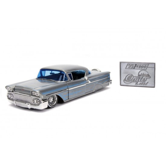 Macheta metalica Chevy Impala Hard Top 1958 scara 1:24