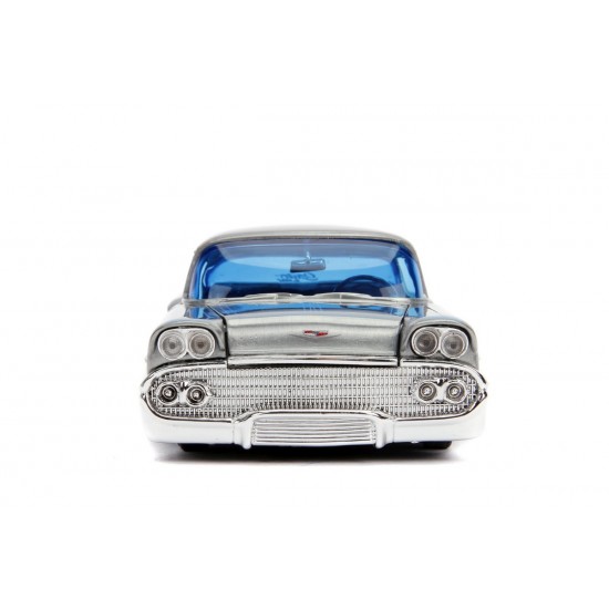 Macheta metalica Chevy Impala Hard Top 1958 scara 1:24