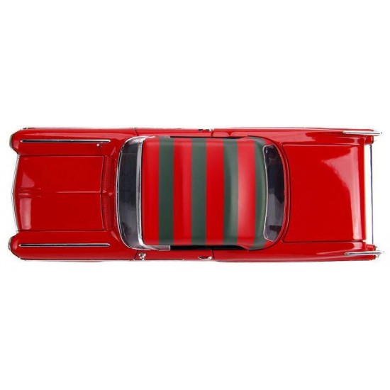 Macheta metalica Freddy Krueger 1958 Cadillac model 62 scara 1:24
