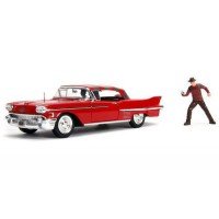 Macheta metalica Freddy Krueger 1958 Cadillac model 62 scara 1:24