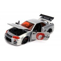 Macheta metalica Nissan Skyline GTR 2002 scara 1:24