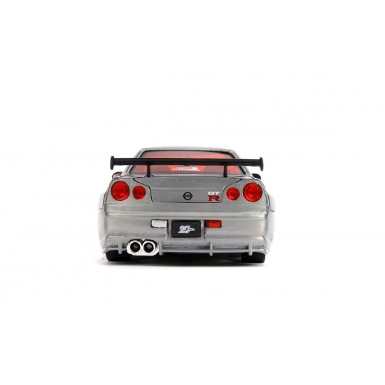 Macheta metalica Nissan Skyline GTR 2002 scara 1:24