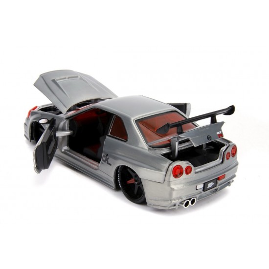 Macheta metalica Nissan Skyline GTR 2002 scara 1:24