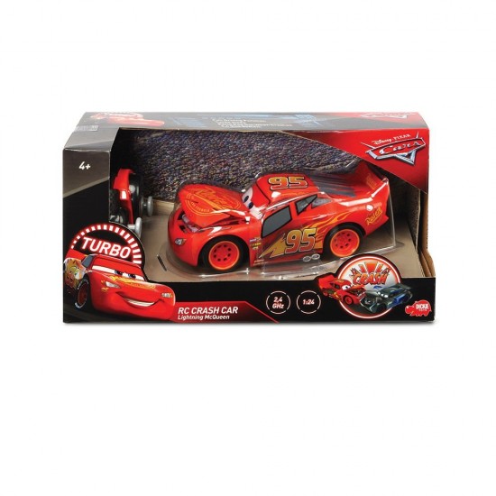 Masinuta RC Cars 3 Crazy Crash Lightning McQueen