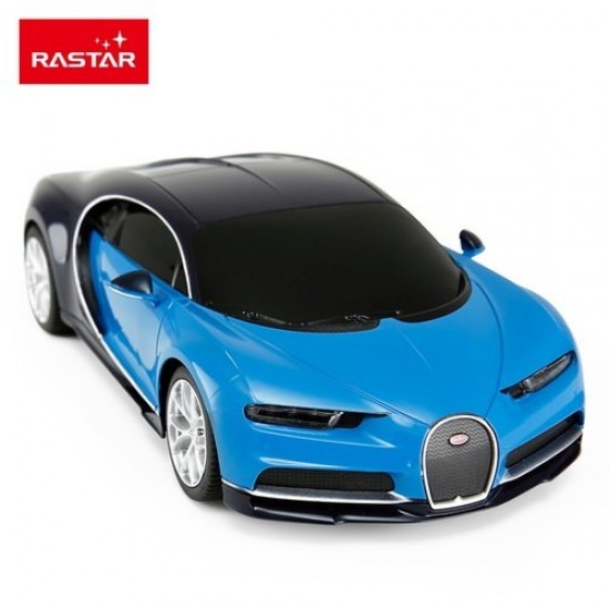 Masina cu telecomanda Bugatti Chiron albastru scara 1:24