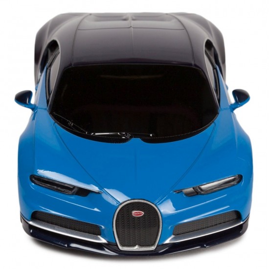 Masina cu telecomanda Bugatti Chiron albastru scara 1:24