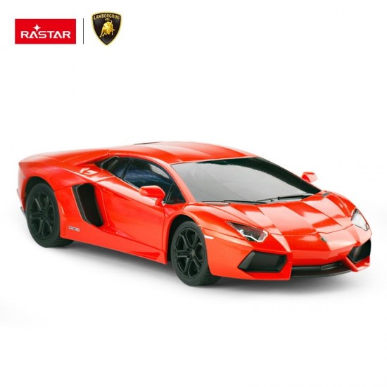 Masina cu telecomanda Lamborghini Aventador rosu scara 1:24