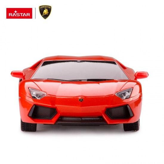 Masina cu telecomanda Lamborghini Aventador rosu scara 1:24