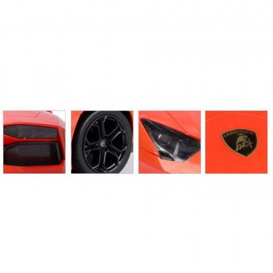 Masina cu telecomanda Lamborghini Aventador rosu scara 1:24