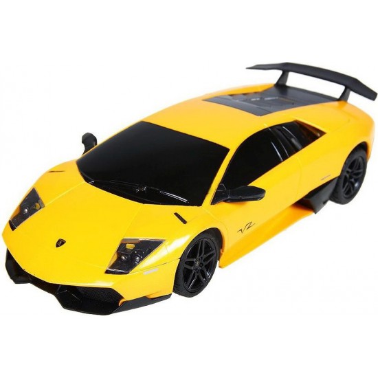Masina cu telecomanda Lamborghini Murcielago LP670 galben scara 1:24
