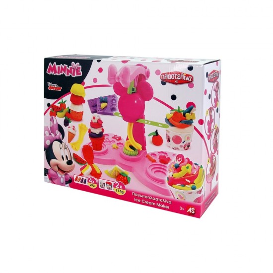 Masina de inghetata a lui Minnie cu plastilina