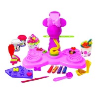 Masina de inghetata a lui Minnie cu plastilina