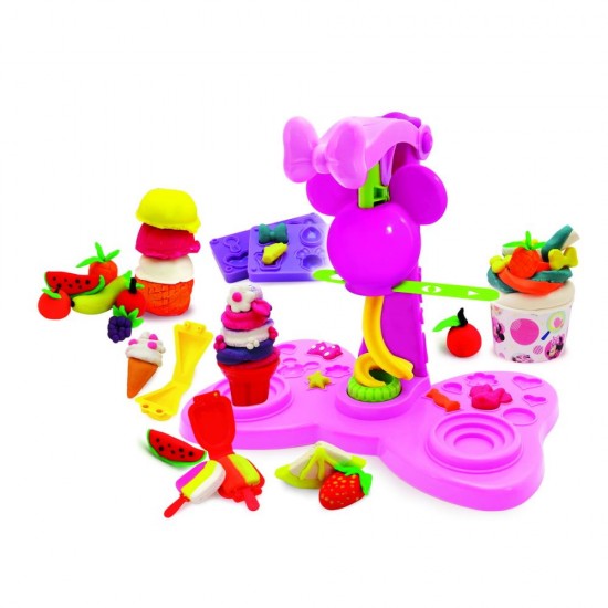 Masina de inghetata a lui Minnie cu plastilina