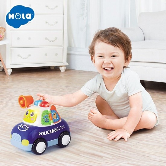 Masina de politie cu lumini si sunete