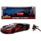 Masina metalica Spider-Man Ford GT 2017 Miles Morales
