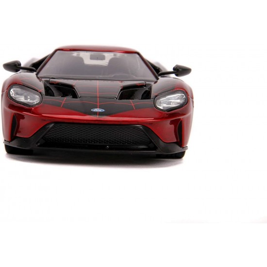 Masina metalica Spider-Man Ford GT 2017 Miles Morales
