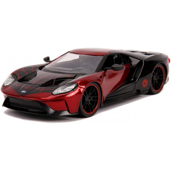 Masina metalica Spider-Man Ford GT 2017 Miles Morales